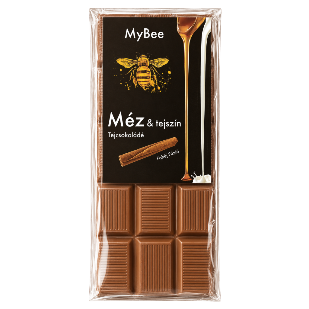 Méztejszínnel töltött Tejcsokoládé, Fahéjas, 80g