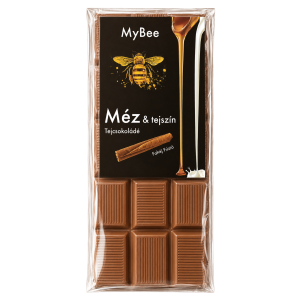Méztejszínnel töltött Tejcsokoládé, Fahéjas, 80g