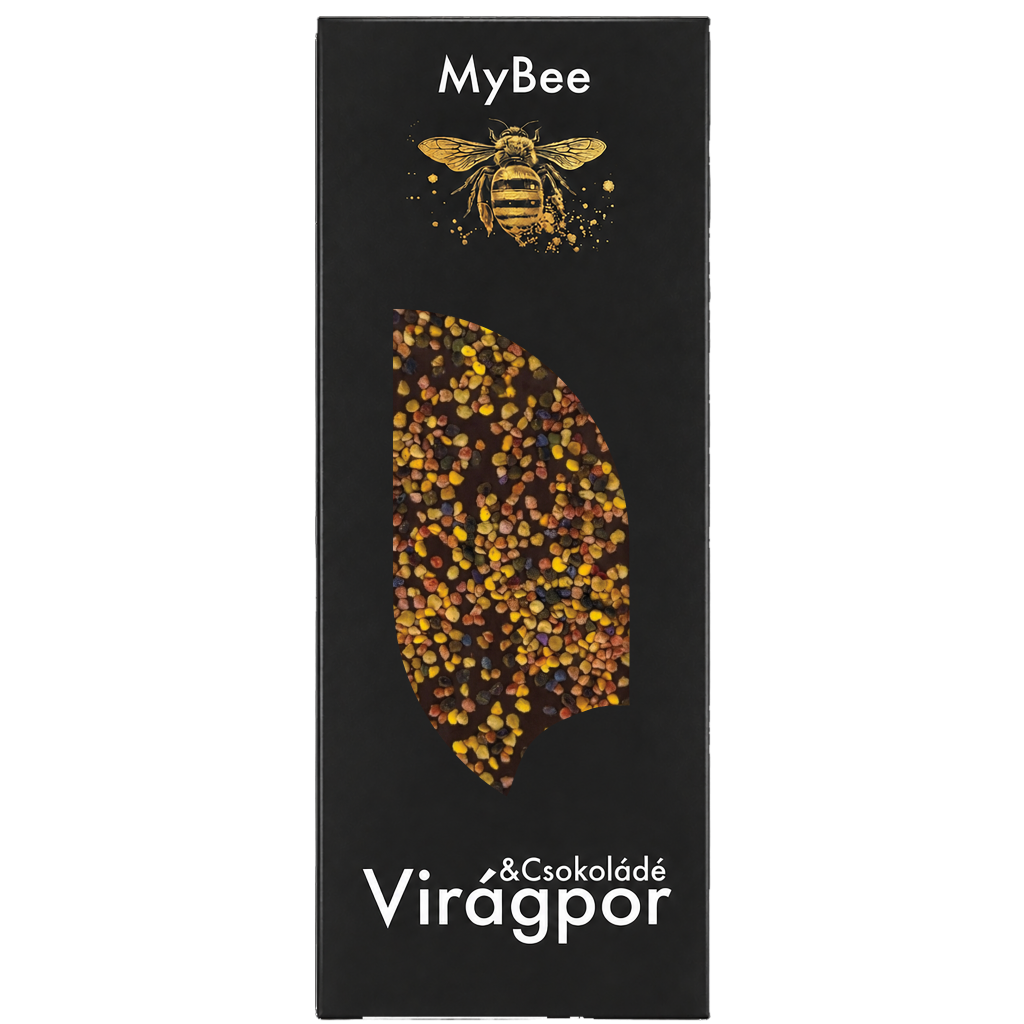 Virágporral Szórt Étcsokoládé, 90g