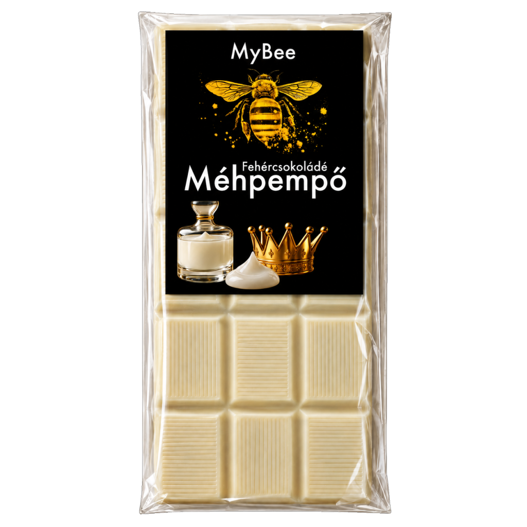 Méhpempős Fehércsokoládé, 80g